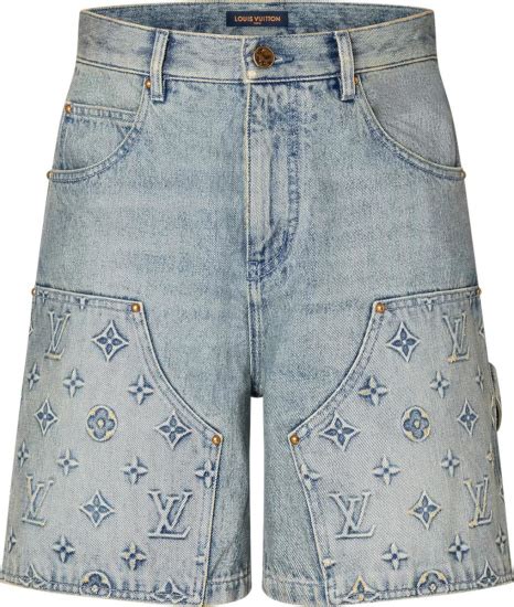 louis vuitton print shorts|Louis Vuitton shorts women's.